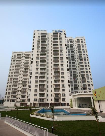 3D Elevation of real estate project The Crown Greens located at Man, Pune, Maharashtra