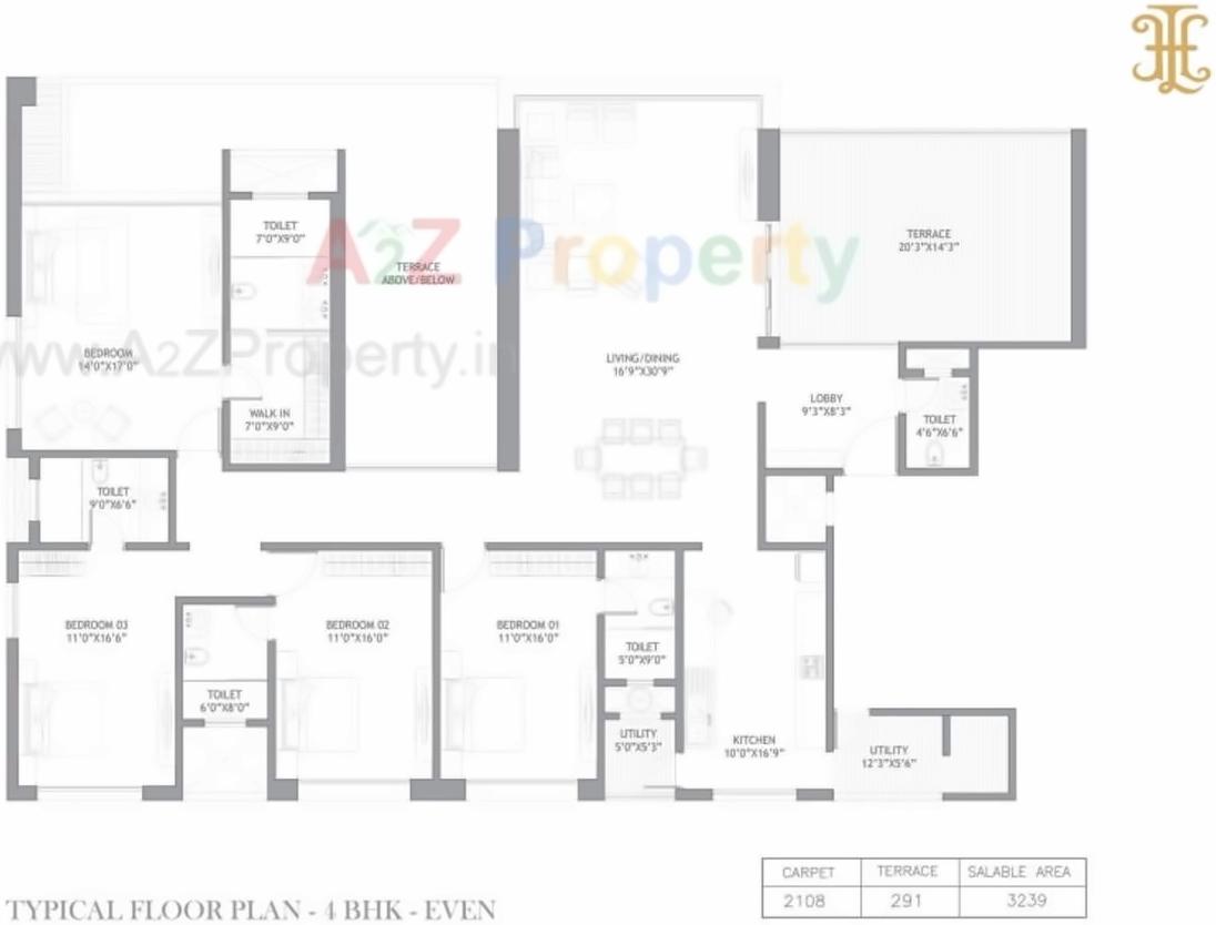 Layout of real estate project The House Of Lords located at Pune-m-corp, Pune, Maharashtra
