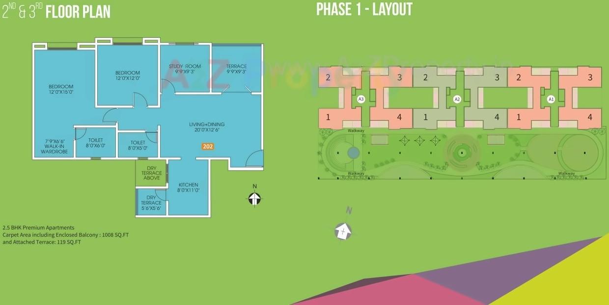Layout of real estate project The Kings Way   A1, located at Pune-cb, Pune, Maharashtra