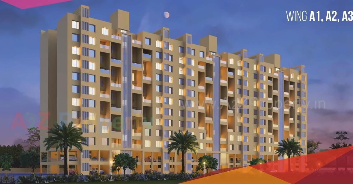 3D Elevation of real estate project The Kings Way   A1, located at Pune-cb, Pune, Maharashtra