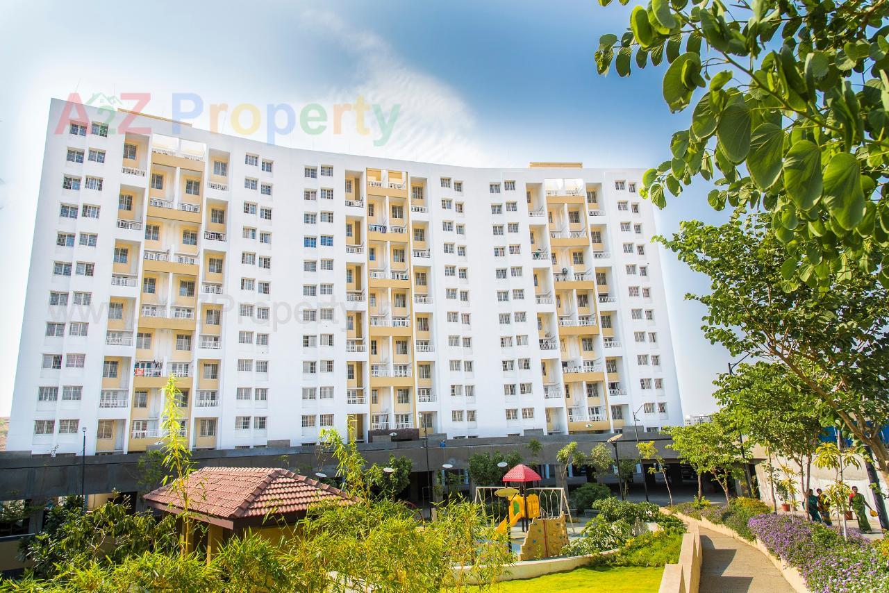 3D Elevation of real estate project The Leaf located at Yawalewadi, Pune, Maharashtra