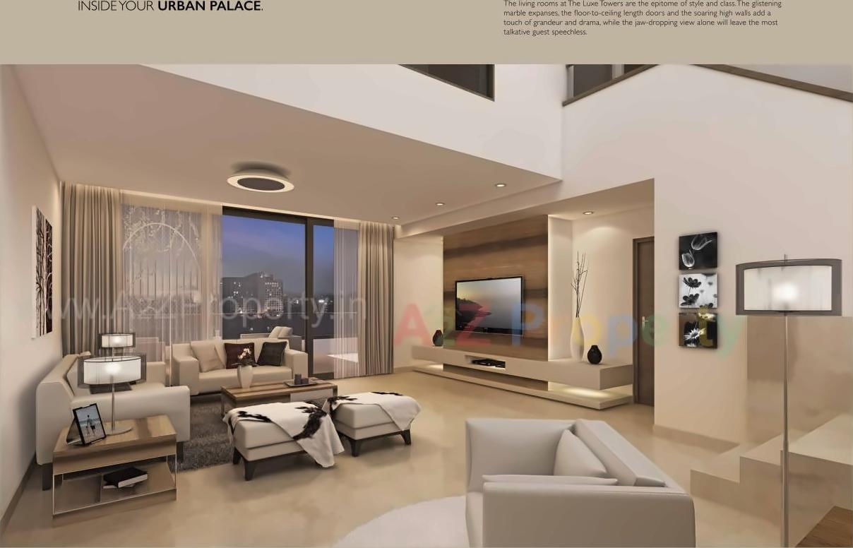 3D Elevation of real estate project The Luxe Towers   J located at Pune-m-corp, Pune, Maharashtra