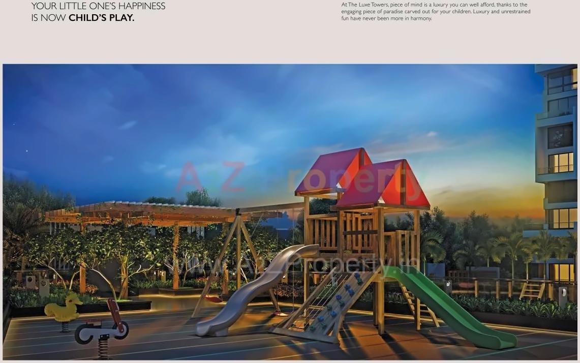 3D Elevation of real estate project The Luxe Towers   J located at Pune-m-corp, Pune, Maharashtra