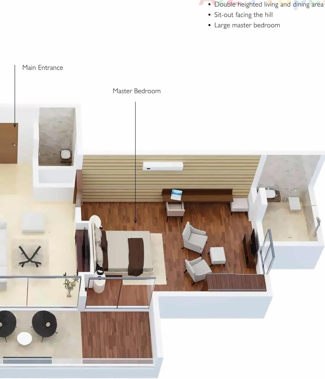 Layout of real estate project The Luxe Towers   J located at Pune-m-corp, Pune, Maharashtra