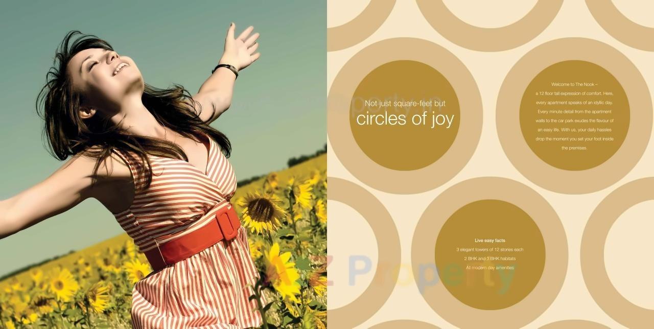  of real estate project The Nook located at Tathwade, Pune, Maharashtra