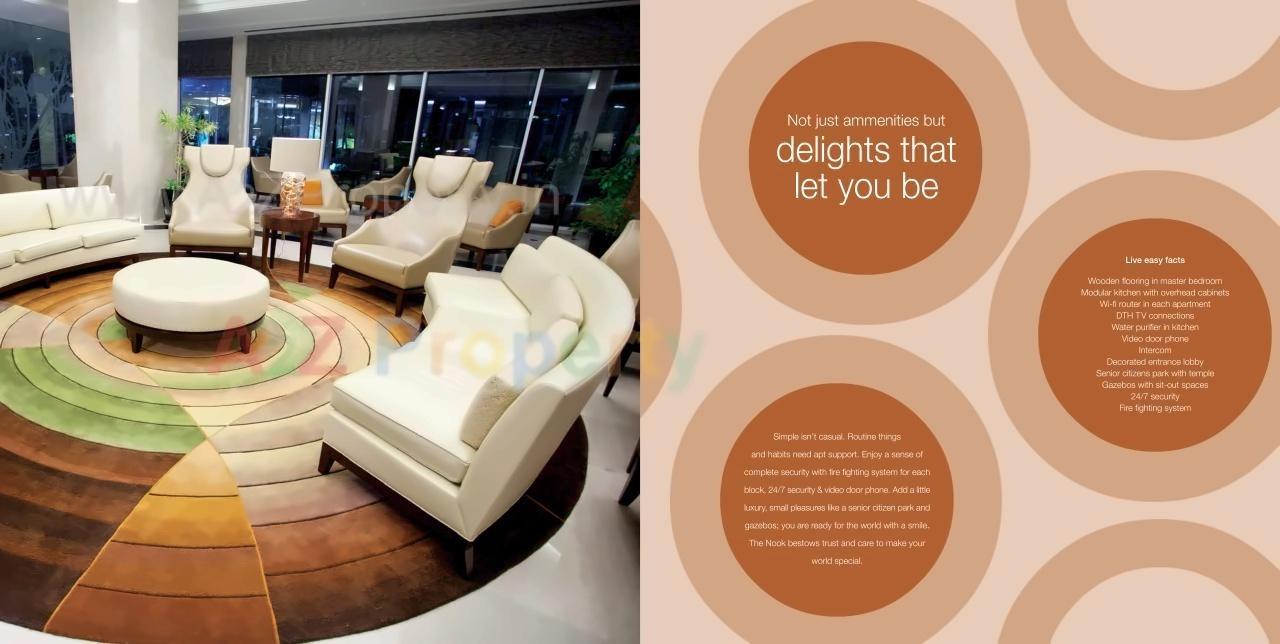  of real estate project The Nook located at Tathwade, Pune, Maharashtra