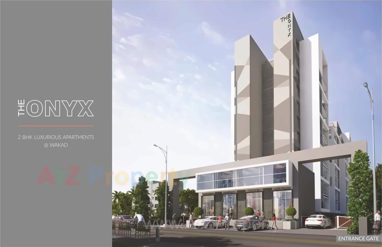 3D Elevation of real estate project The Onyx located at Wakad, Pune, Maharashtra