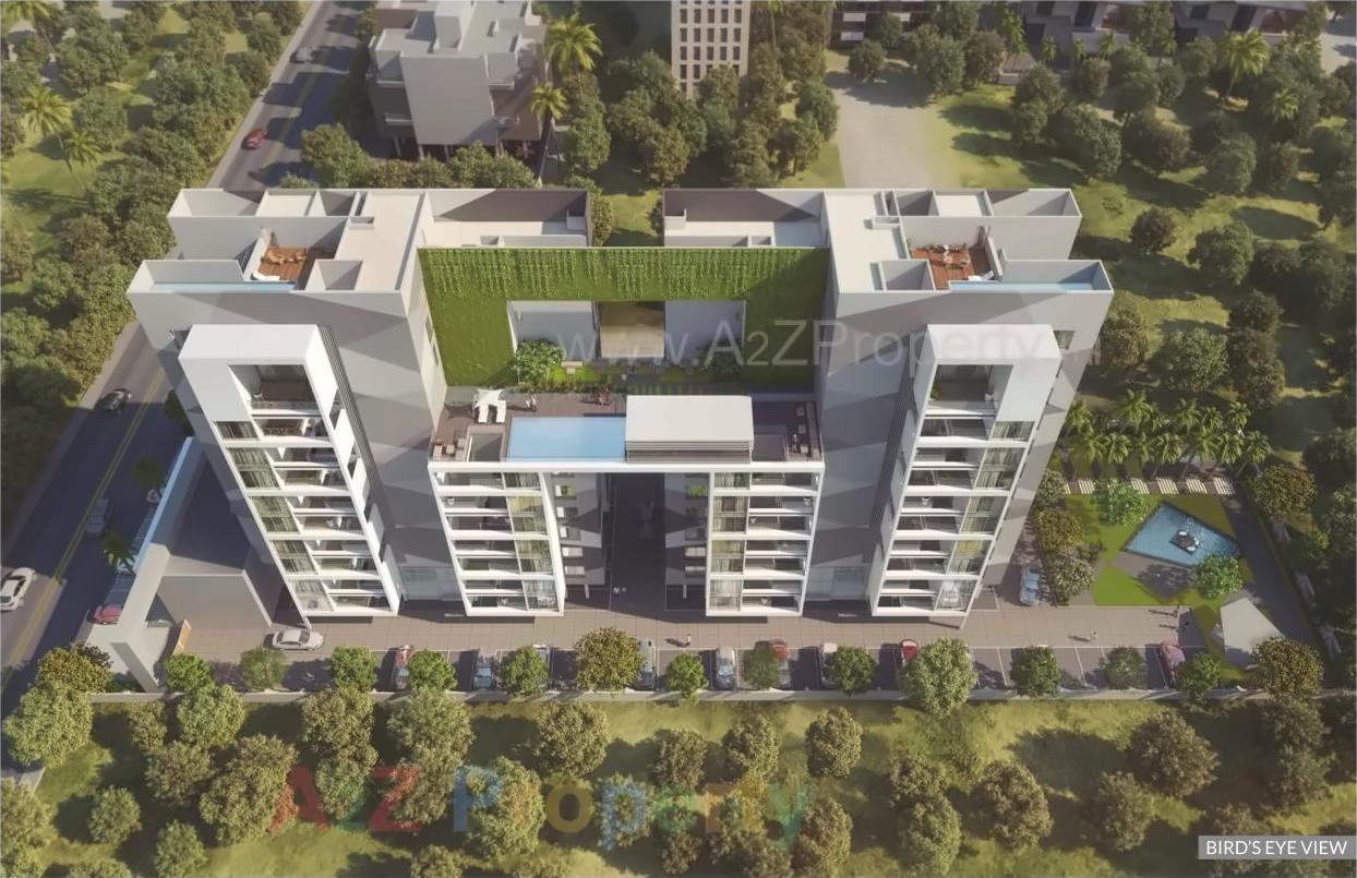 3D Elevation of real estate project The Onyx located at Wakad, Pune, Maharashtra