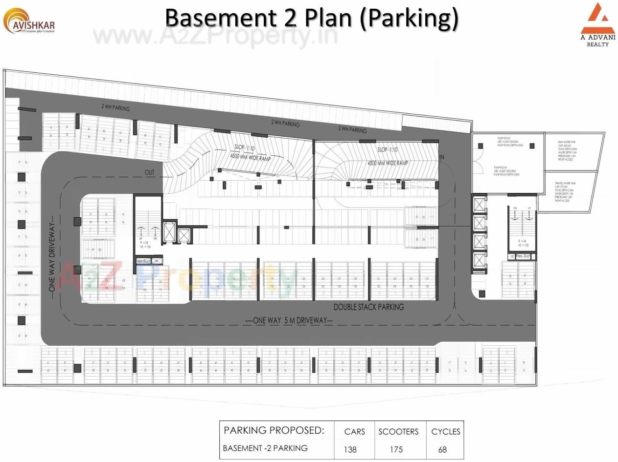 Layout of real estate project The Platinum Towers located at Pune-m-corp, Pune, Maharashtra