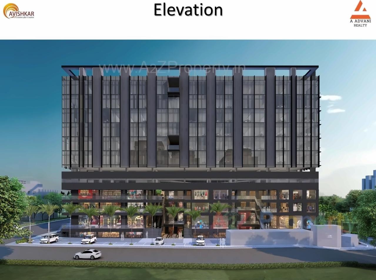 3D Elevation of real estate project The Platinum Towers located at Pune-m-corp, Pune, Maharashtra