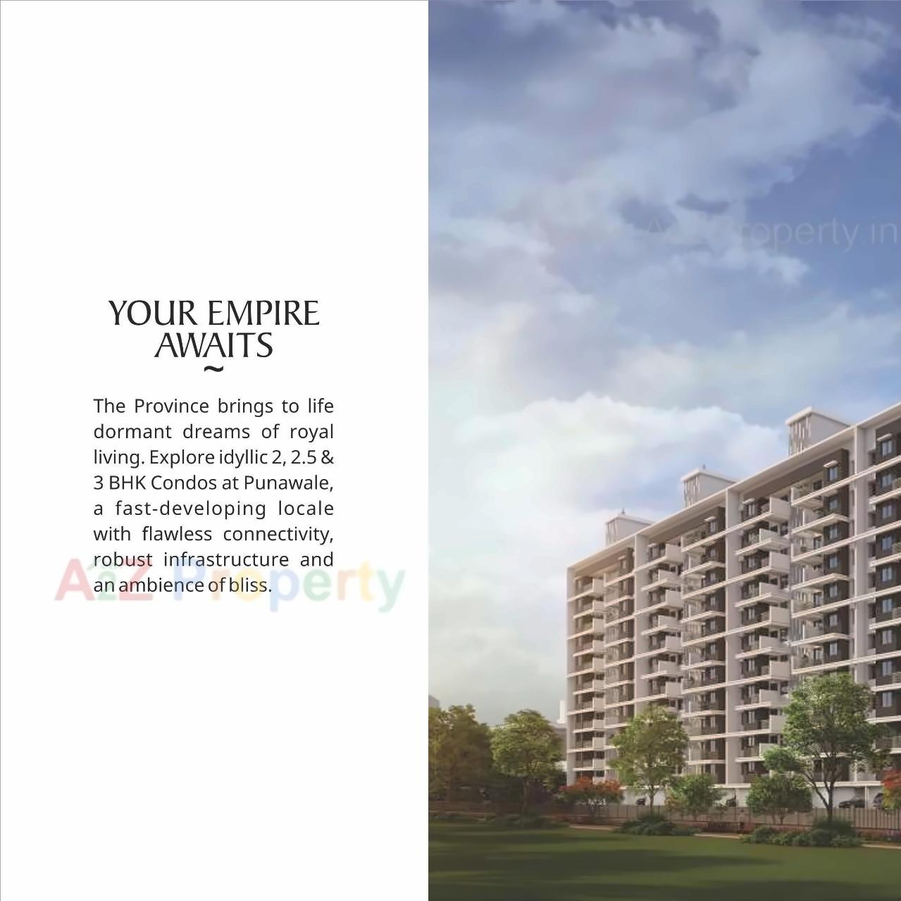 3D Elevation of real estate project The Province located at Punawale, Pune, Maharashtra