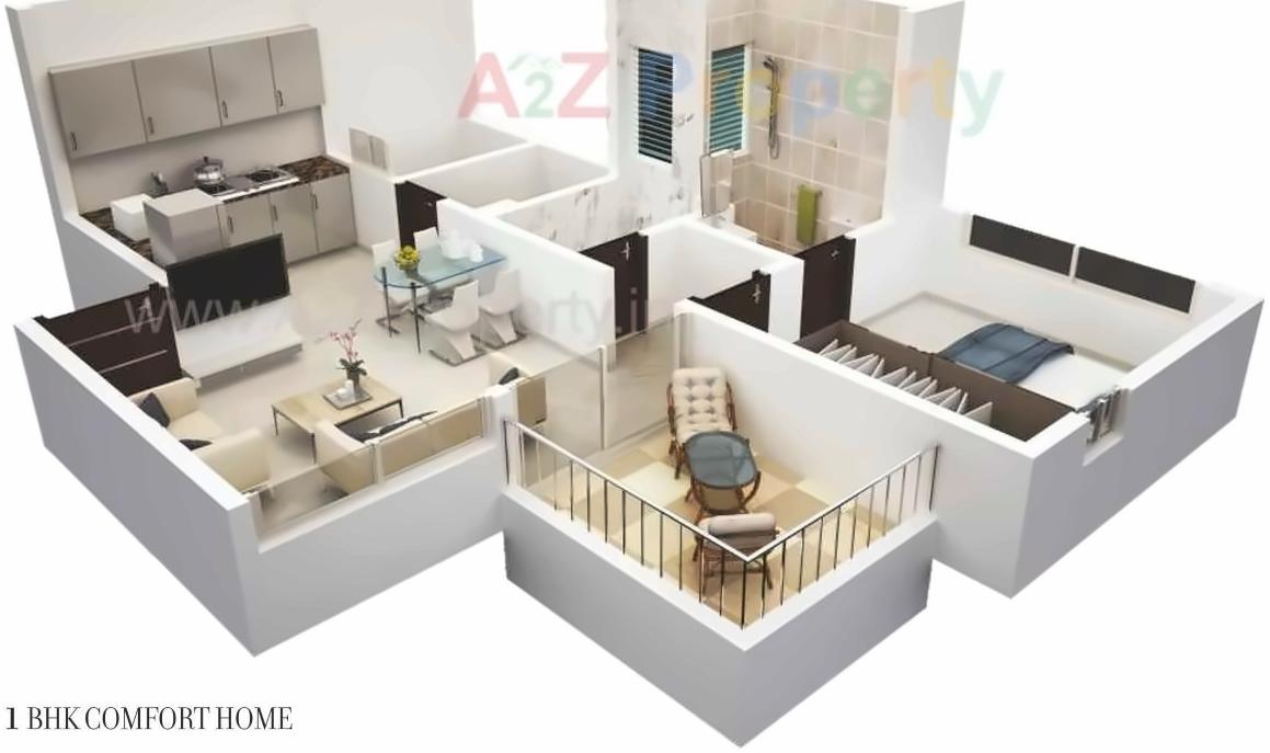 Layout of real estate project The Regent Park located at Charholi, Pune, Maharashtra
