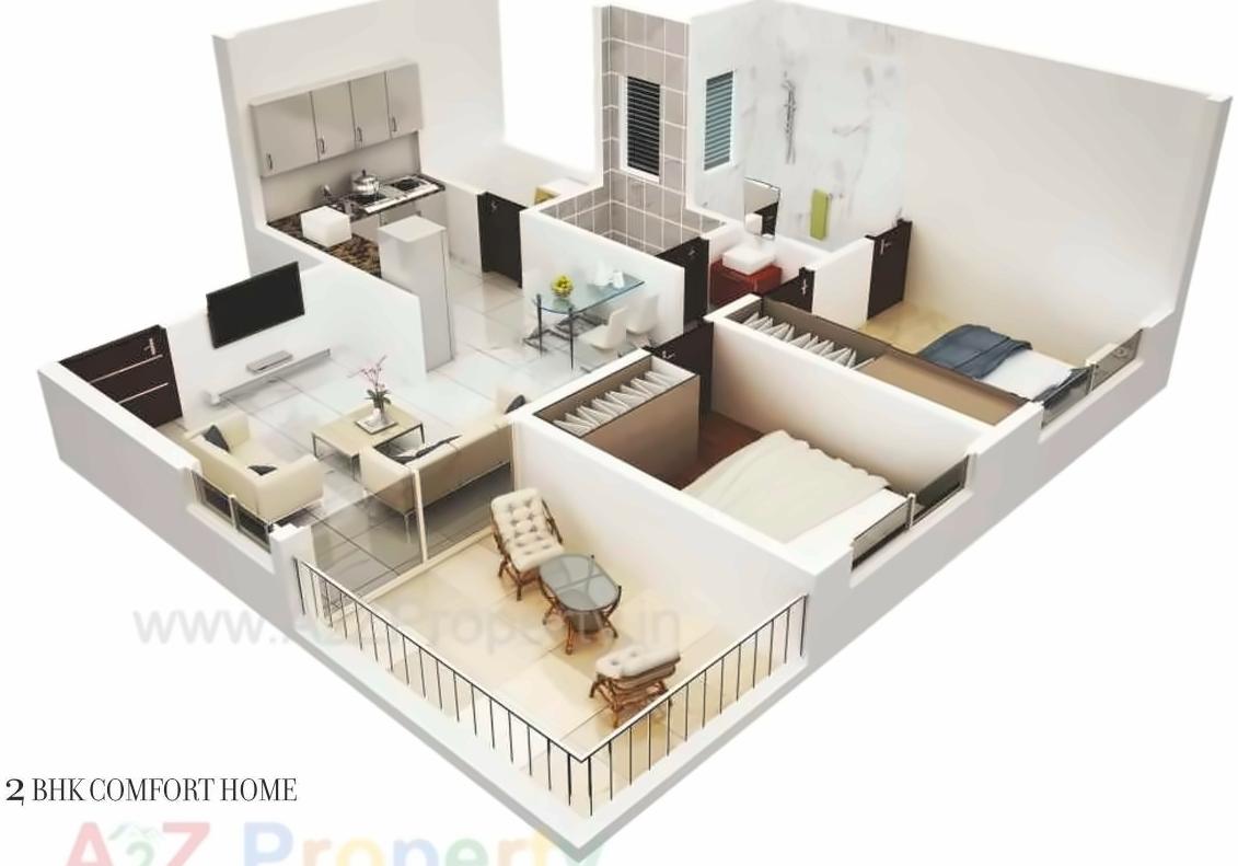 Layout of real estate project The Regent Park located at Charholi, Pune, Maharashtra