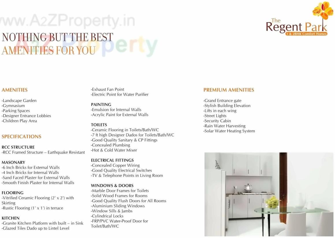 of real estate project The Regent Park located at Charholi, Pune, Maharashtra