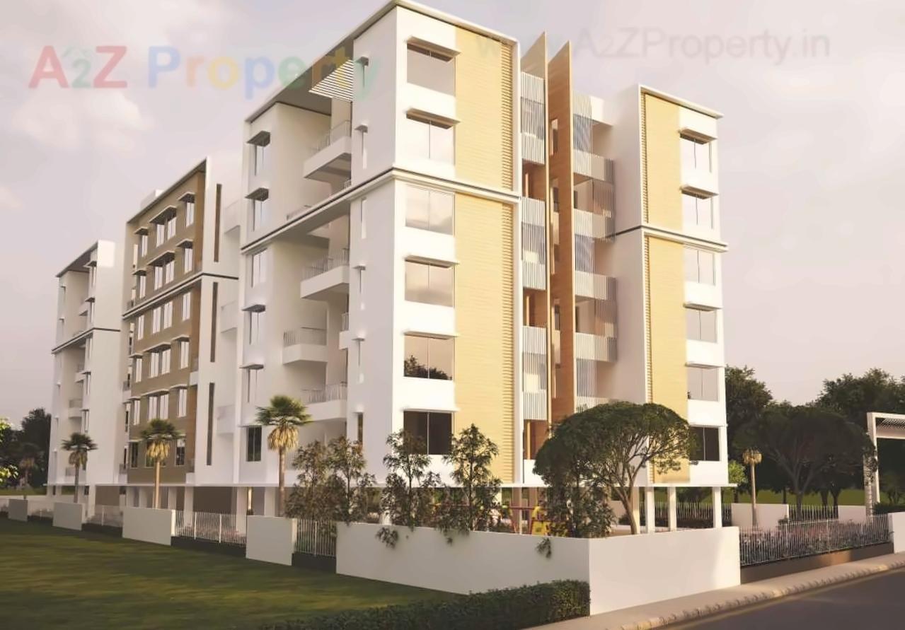 3D Elevation of real estate project The Regent Park located at Charholi, Pune, Maharashtra