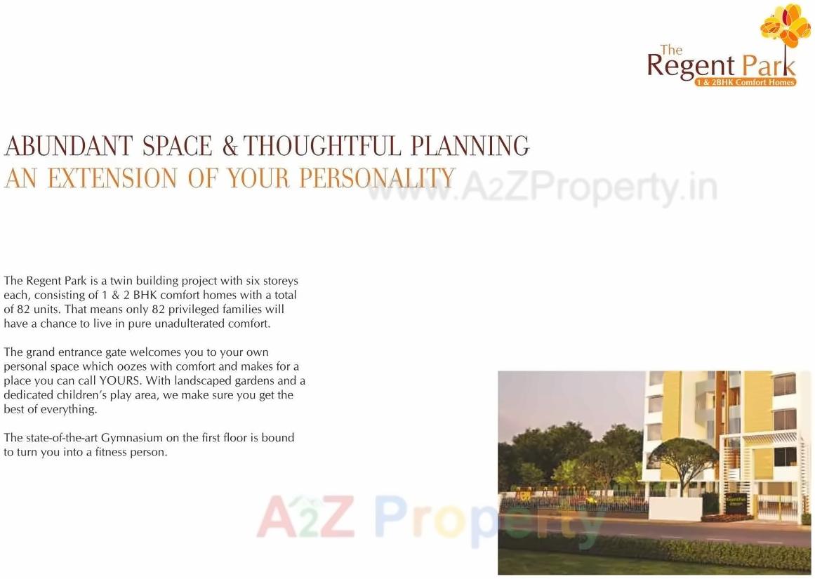  of real estate project The Regent Park located at Charholi, Pune, Maharashtra