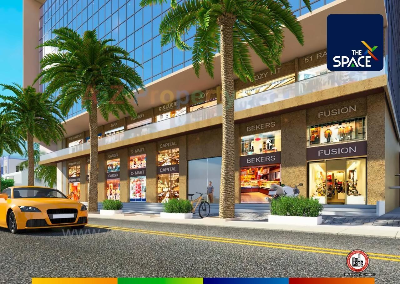 3D Elevation of real estate project The Space located at Kharadi, Pune, Maharashtra