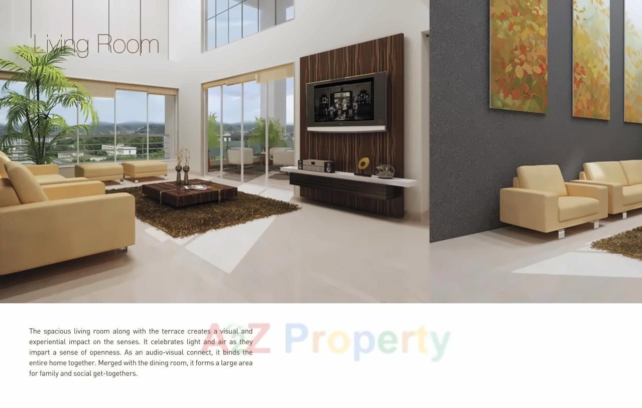 3D Elevation of real estate project The Terraces located at Pune-m-corp, Pune, Maharashtra