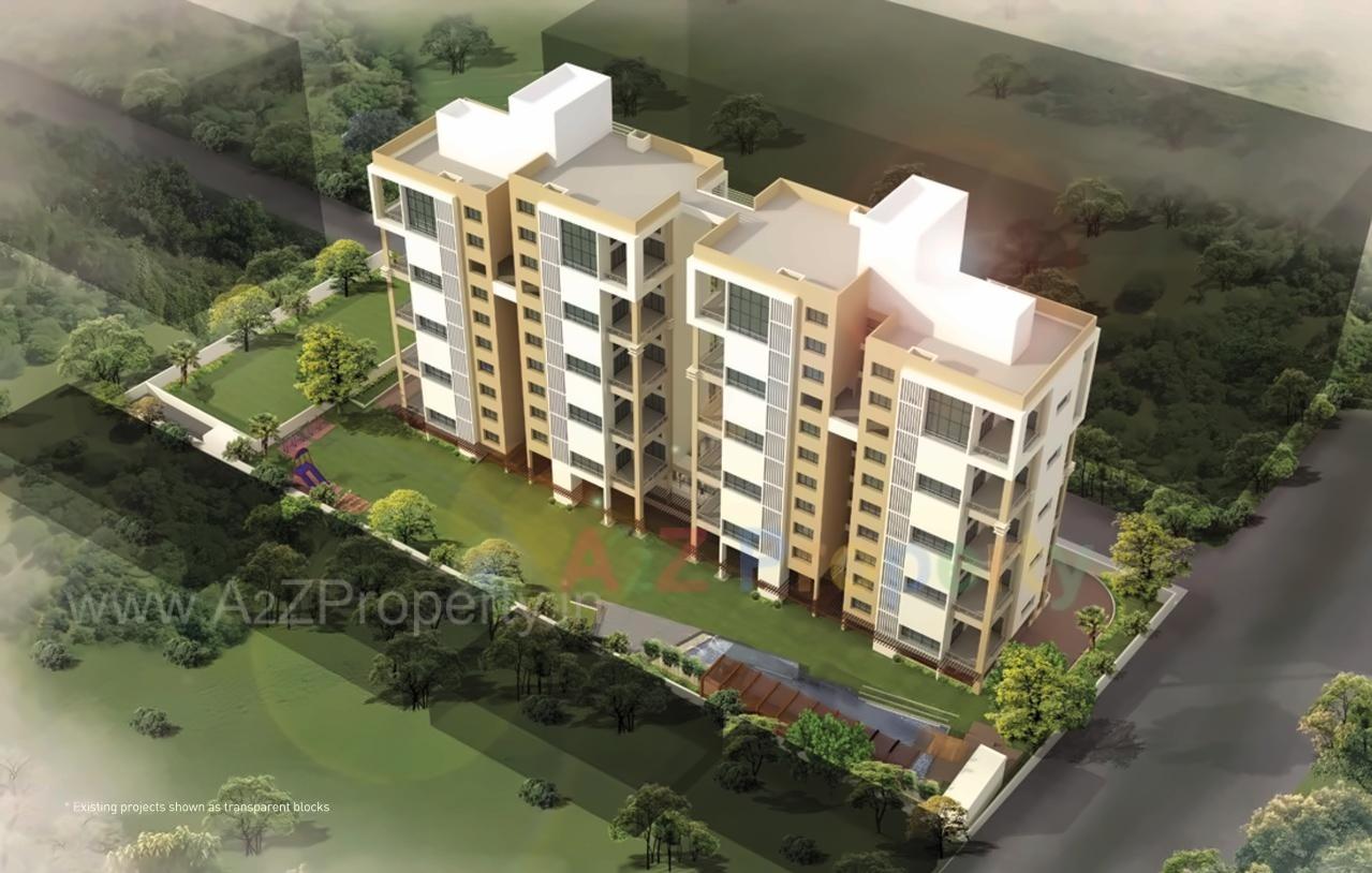 3D Elevation of real estate project The Terraces located at Pune-m-corp, Pune, Maharashtra