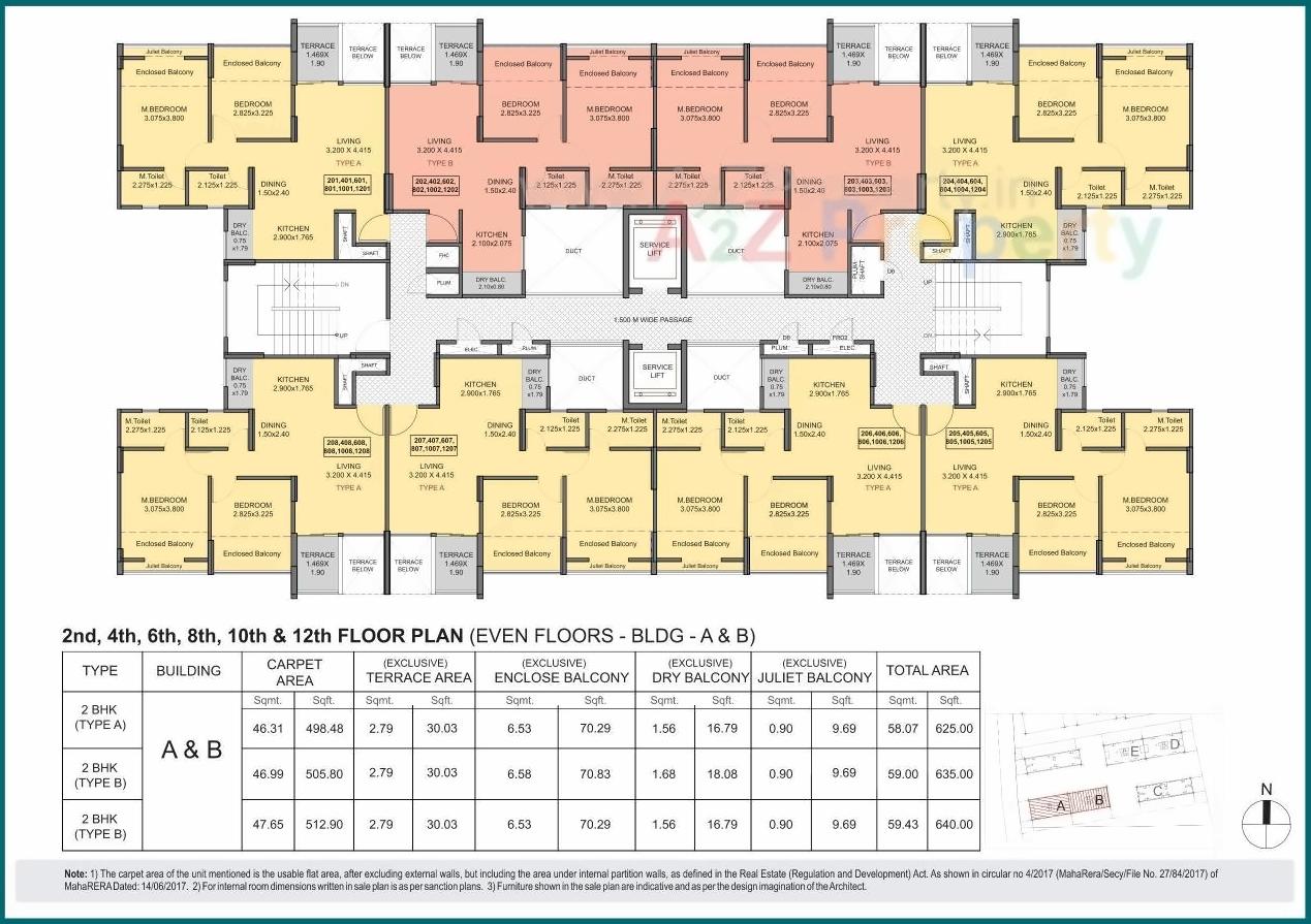 Layout of real estate project Tinsel County located at Bhoirwadi, Pune, Maharashtra