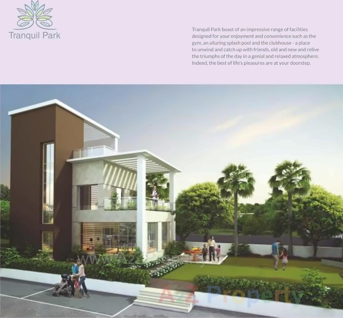 3D Elevation of real estate project Tranquil Park located at Lohgaon, Pune, Maharashtra