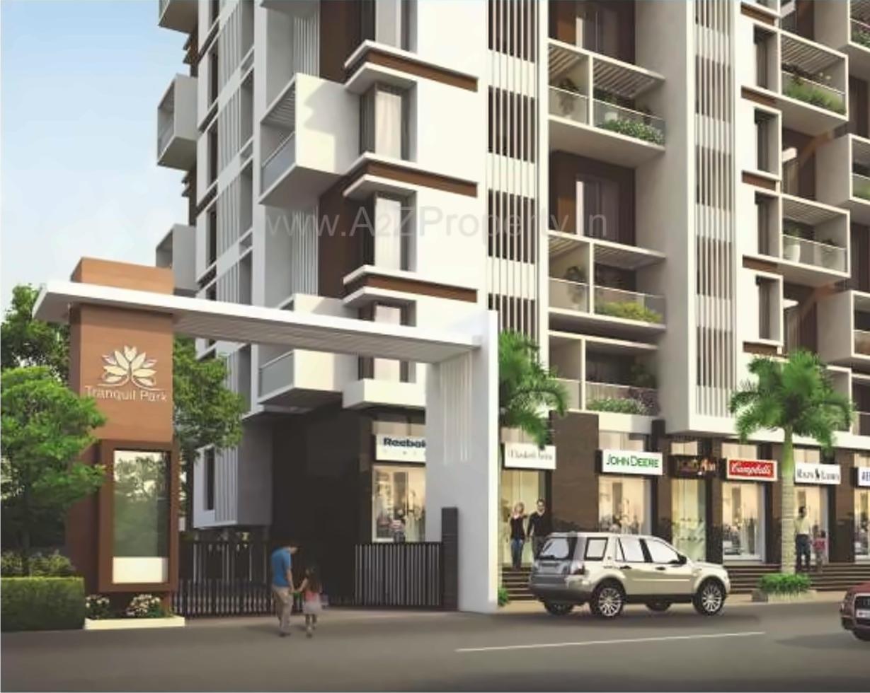 3D Elevation of real estate project Tranquil Park located at Lohgaon, Pune, Maharashtra