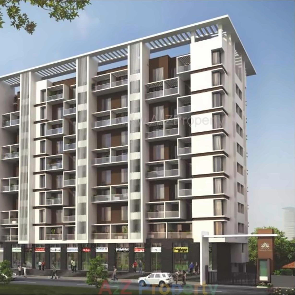 3D Elevation of real estate project Tranquil Park located at Lohgaon, Pune, Maharashtra