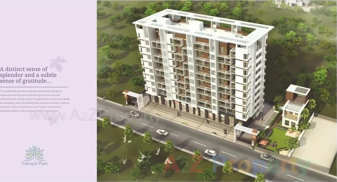 3D Elevation of real estate project Tranquil Park located at Lohgaon, Pune, Maharashtra