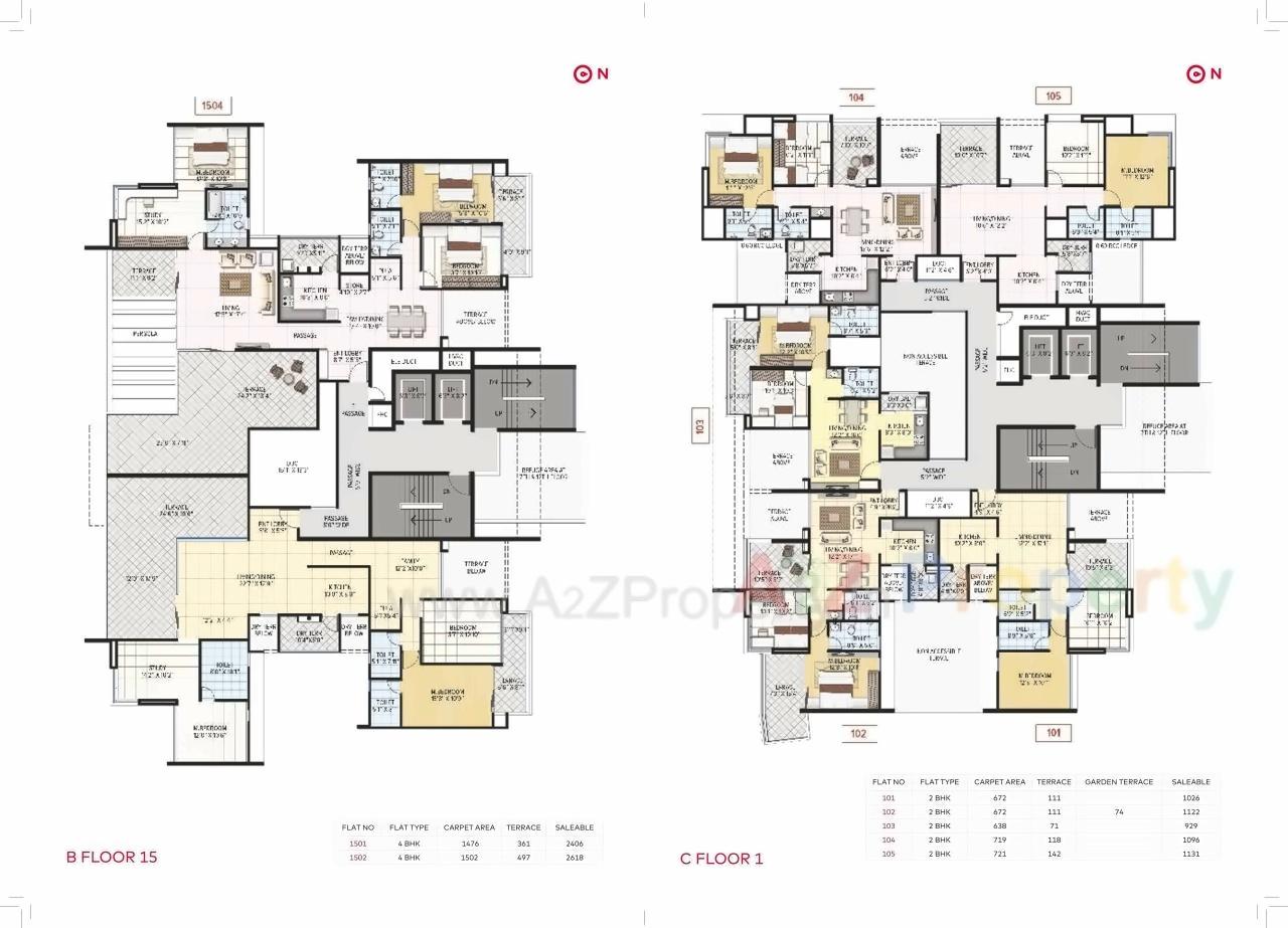 Layout of real estate project Truspace Prima Domus located at Pune-m-corp, Pune, Maharashtra