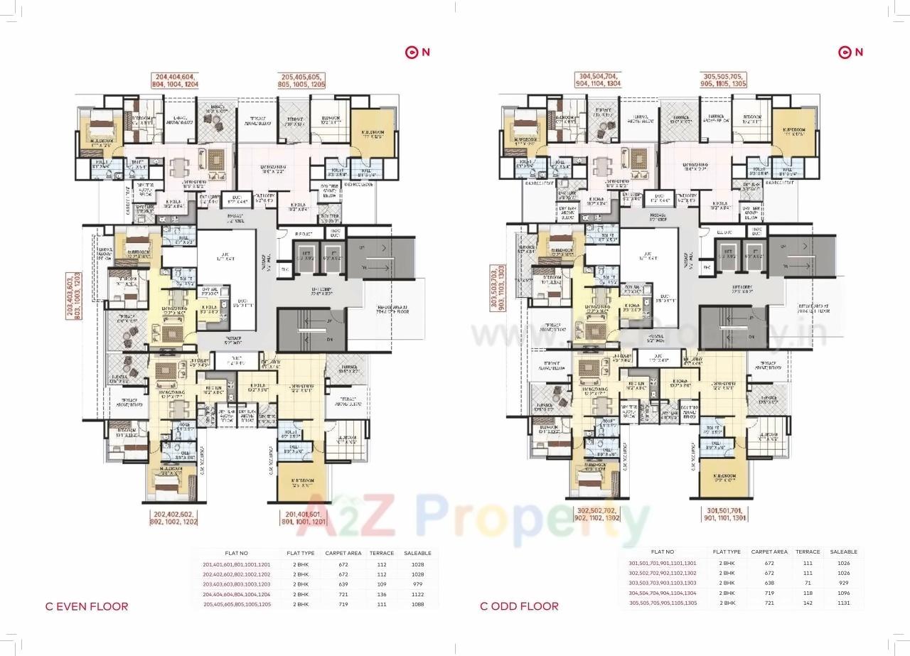 Layout of real estate project Truspace Prima Domus located at Pune-m-corp, Pune, Maharashtra