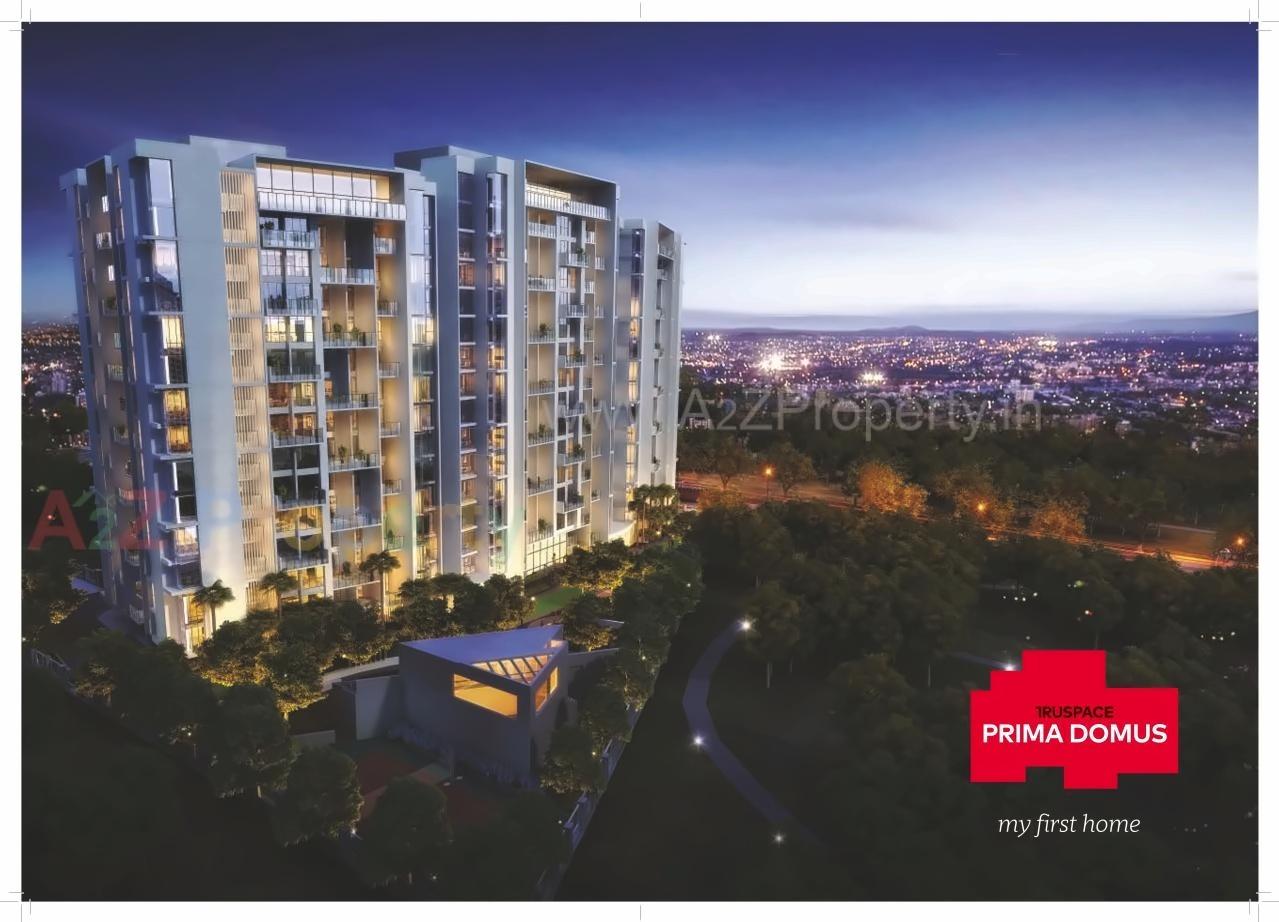 3D Elevation of real estate project Truspace Prima Domus located at Pune-m-corp, Pune, Maharashtra
