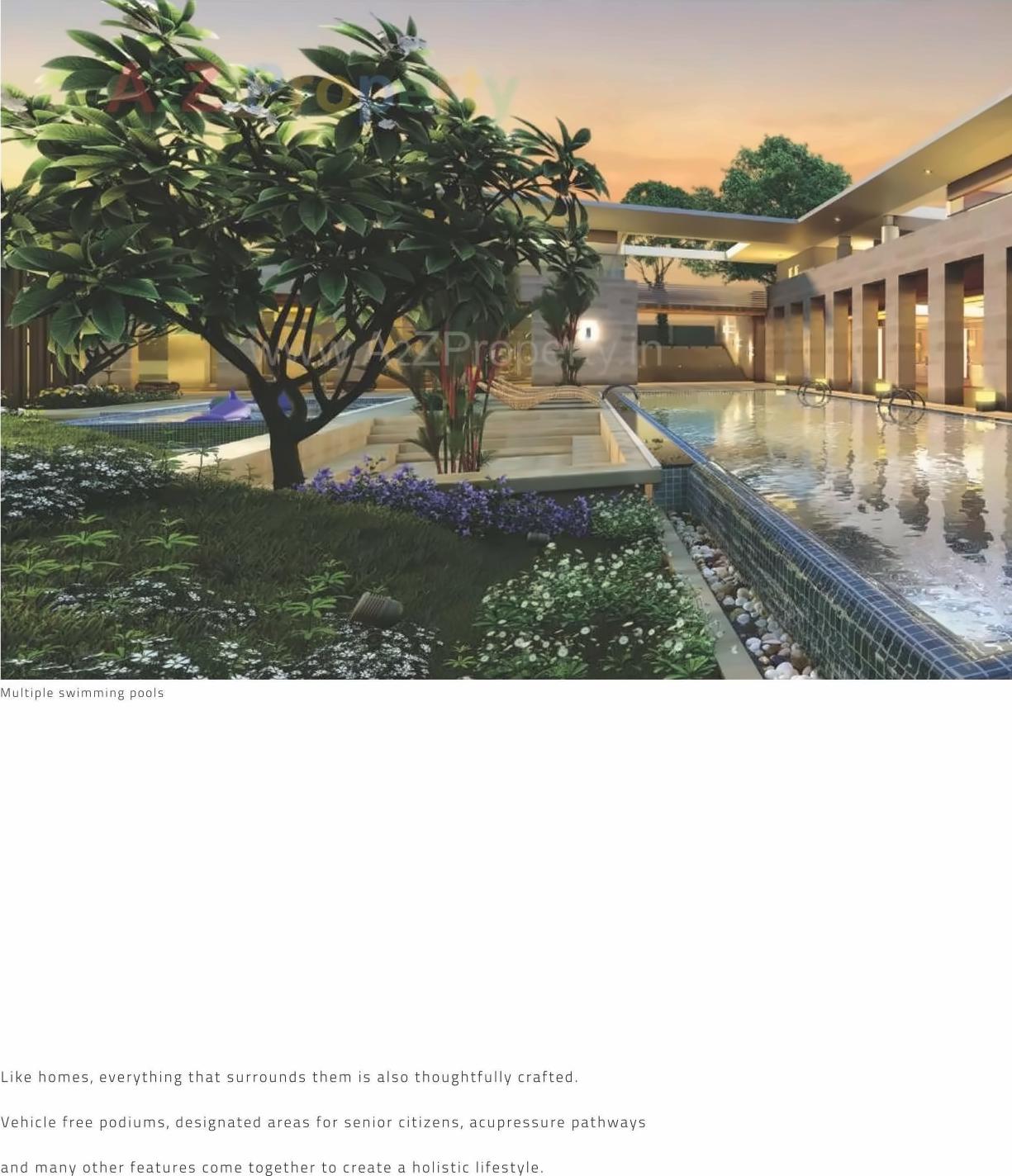 3D Elevation of real estate project Tuscan Estate located at Pune-m-corp, Pune, Maharashtra