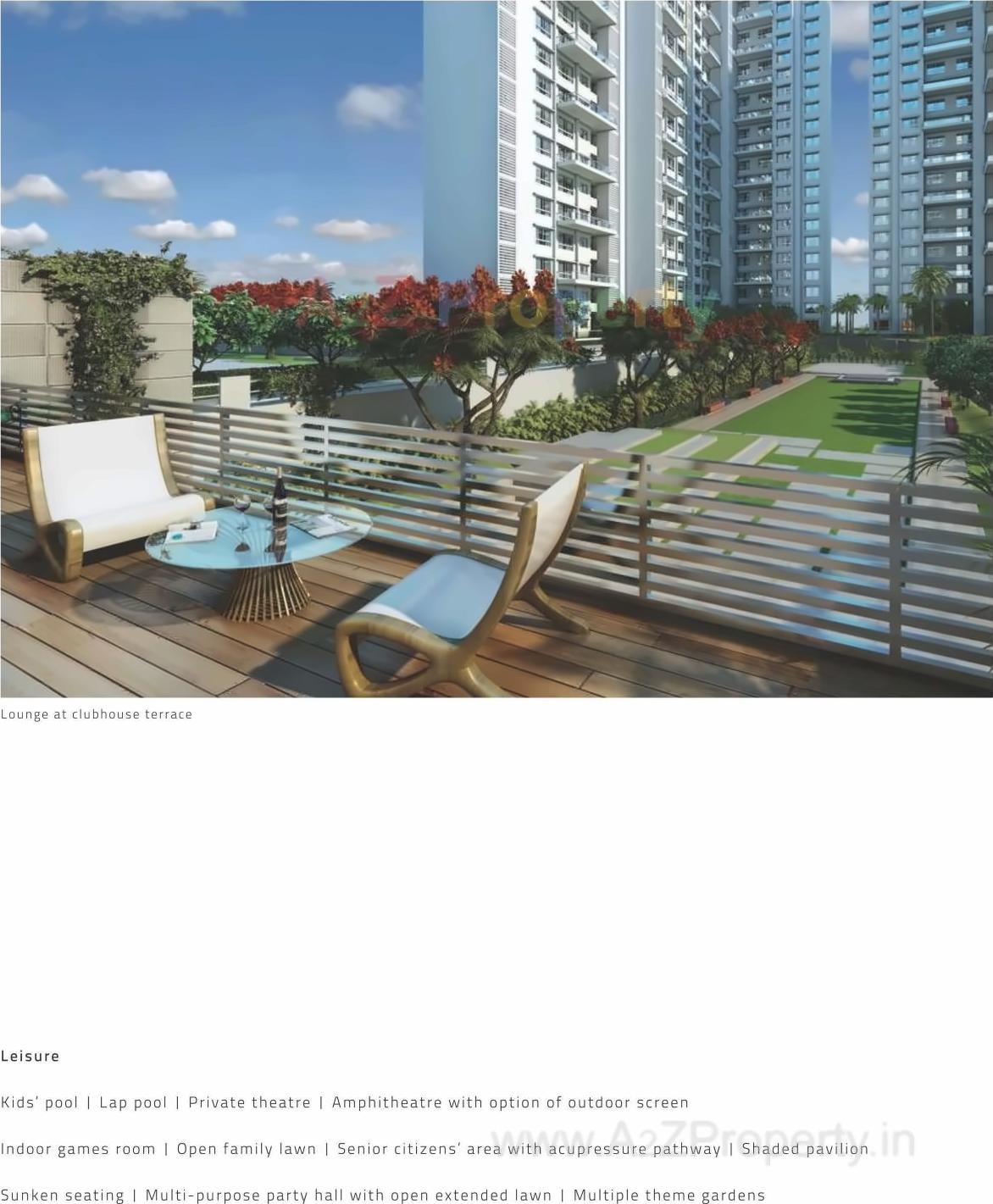 3D Elevation of real estate project Tuscan Estate located at Pune-m-corp, Pune, Maharashtra