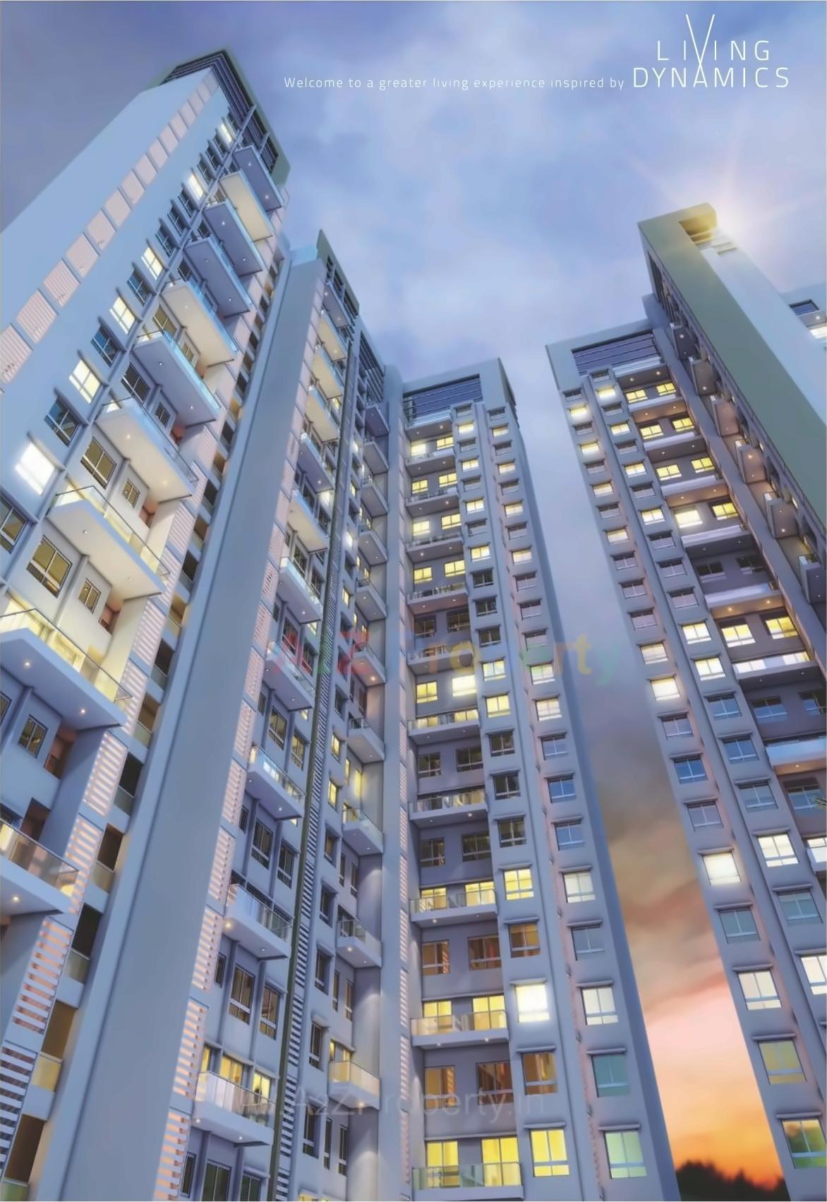 3D Elevation of real estate project Tuscan Estate located at Pune-m-corp, Pune, Maharashtra