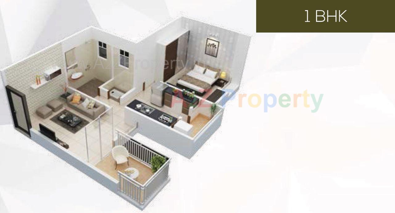 2 Bhk In Pune of real estate project Unique Lifestyle located at Wagholi, Pune, Maharashtra