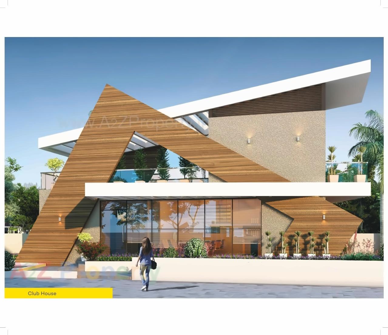 3D Elevation of real estate project Unique Prospero located at Lohgaon, Pune, Maharashtra