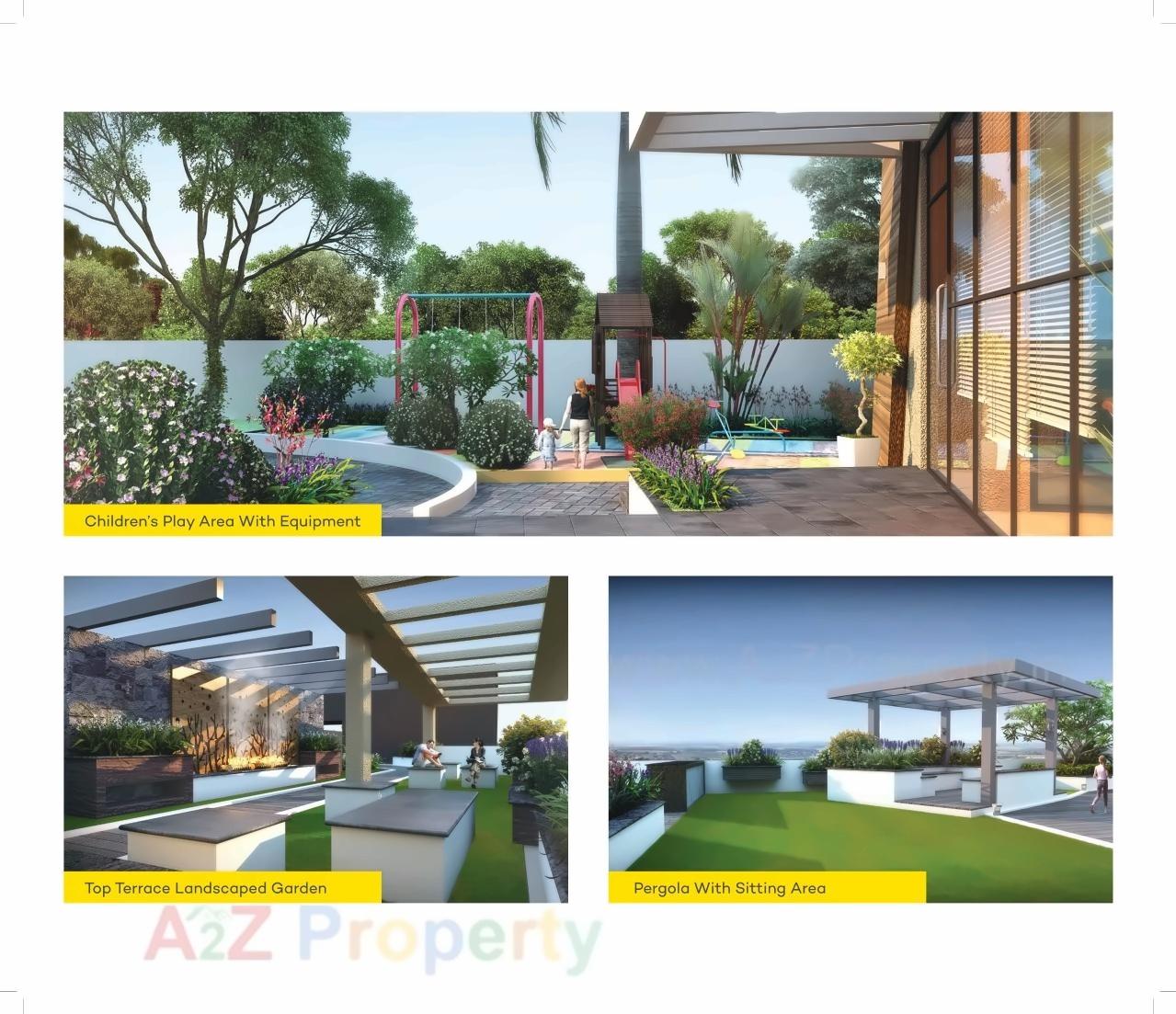 3D Elevation of real estate project Unique Prospero located at Lohgaon, Pune, Maharashtra