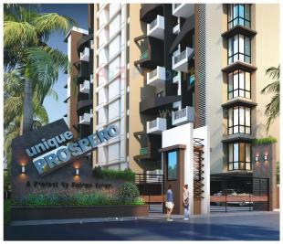 Elevation of real estate project Unique Prospero located at Lohgaon, Pune, Maharashtra