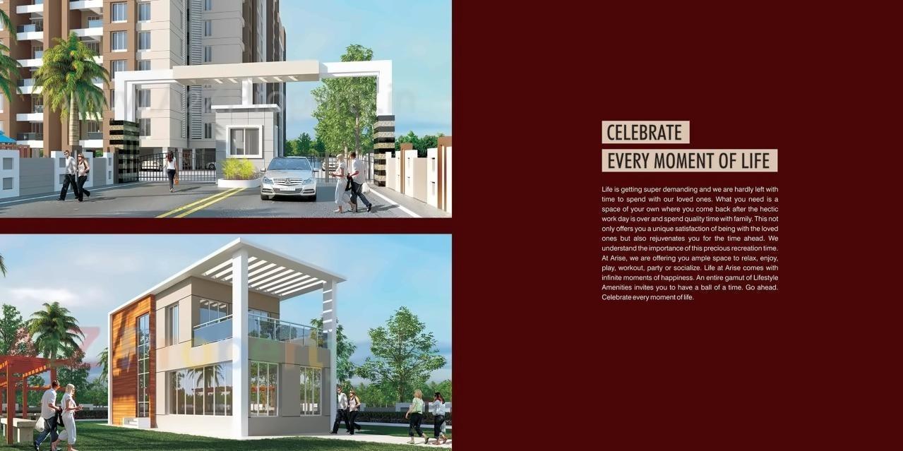 3D Elevation of real estate project United Arise located at Pune-m-corp, Pune, Maharashtra