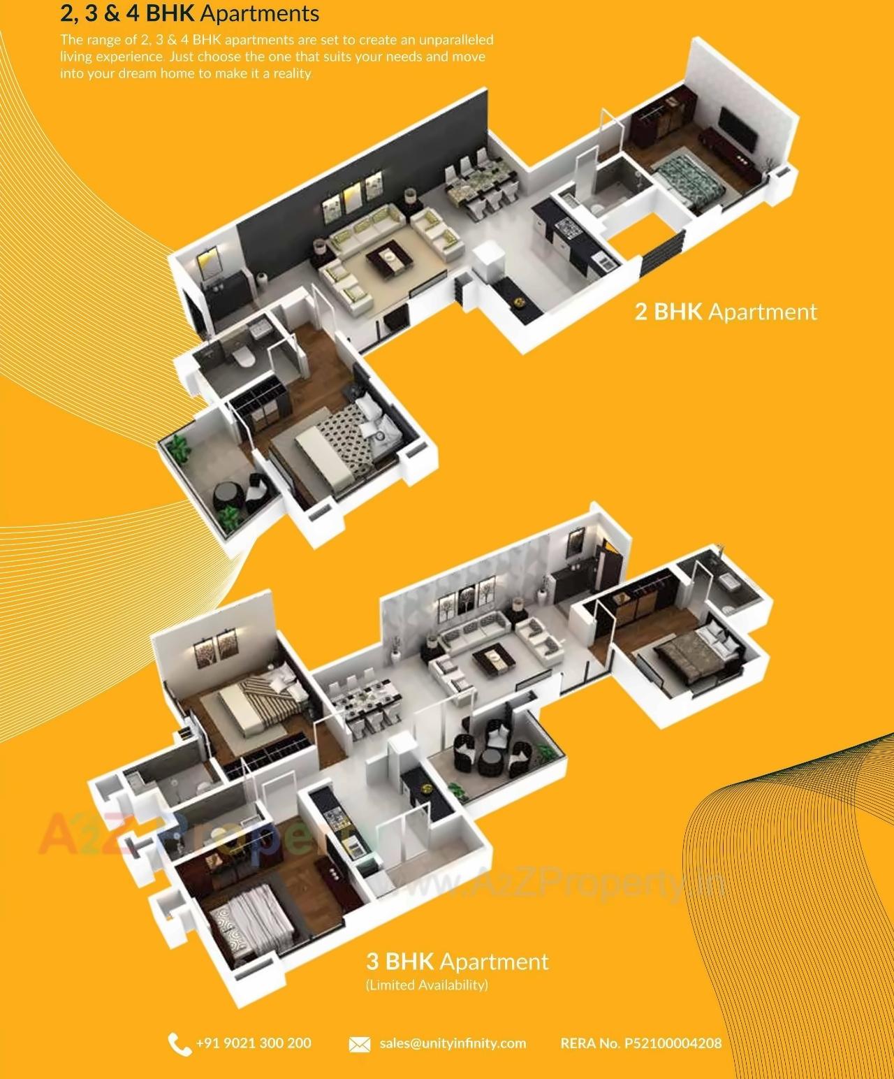 Layout of real estate project Unity Splendour located at Pune-m-corp, Pune, Maharashtra