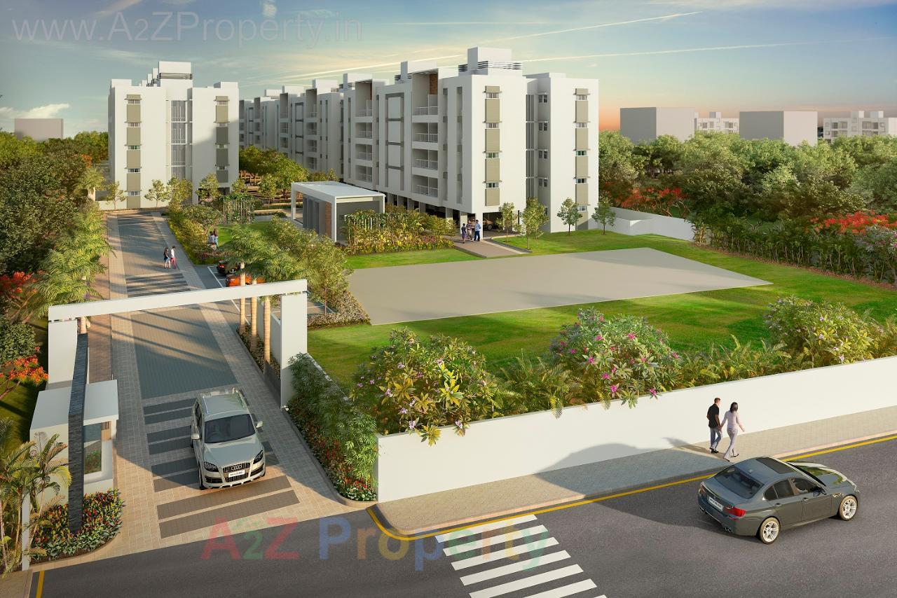 3D Elevation of real estate project Unnati located at Nere, Pune, Maharashtra