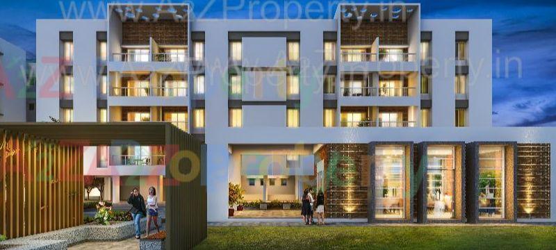 3D Elevation of real estate project Unnati located at Nere, Pune, Maharashtra