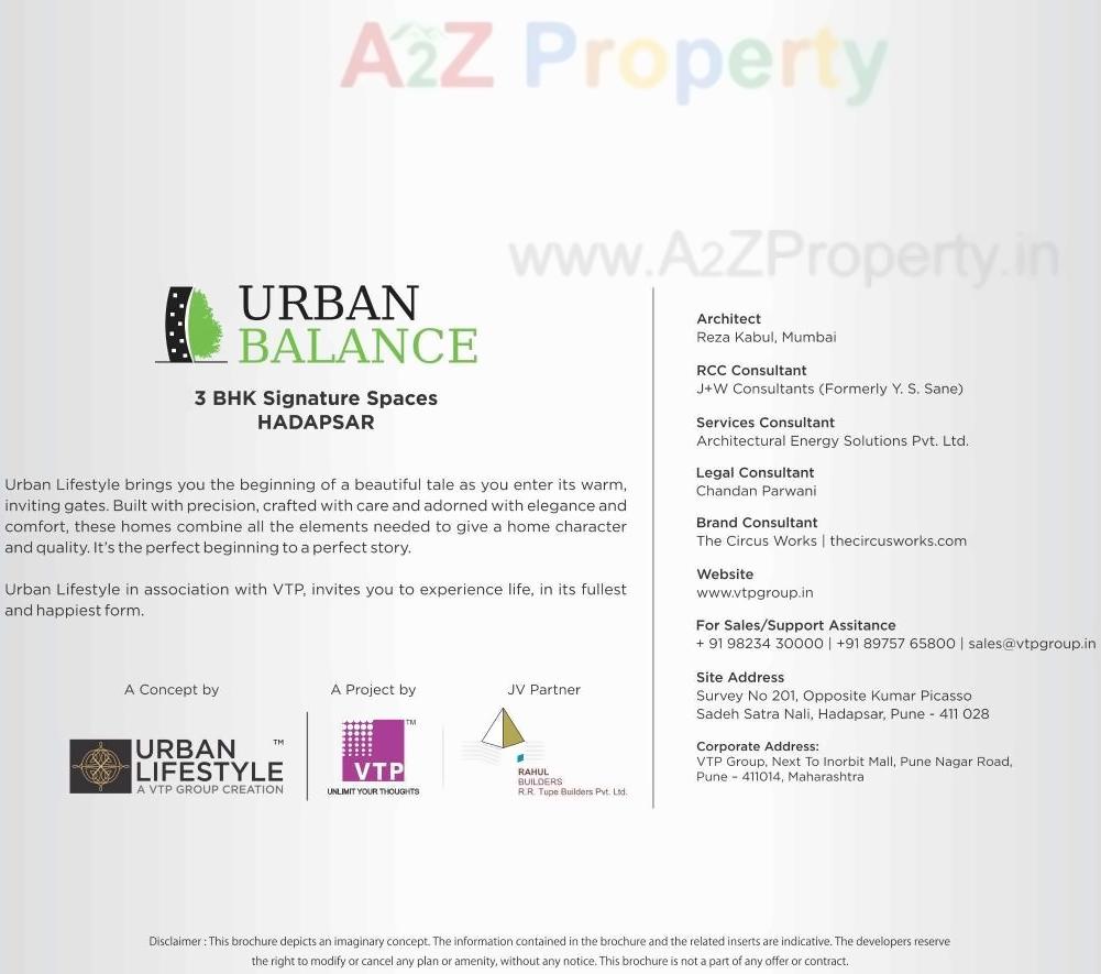  of real estate project Urban Balance located at Hadapsar, Pune, Maharashtra