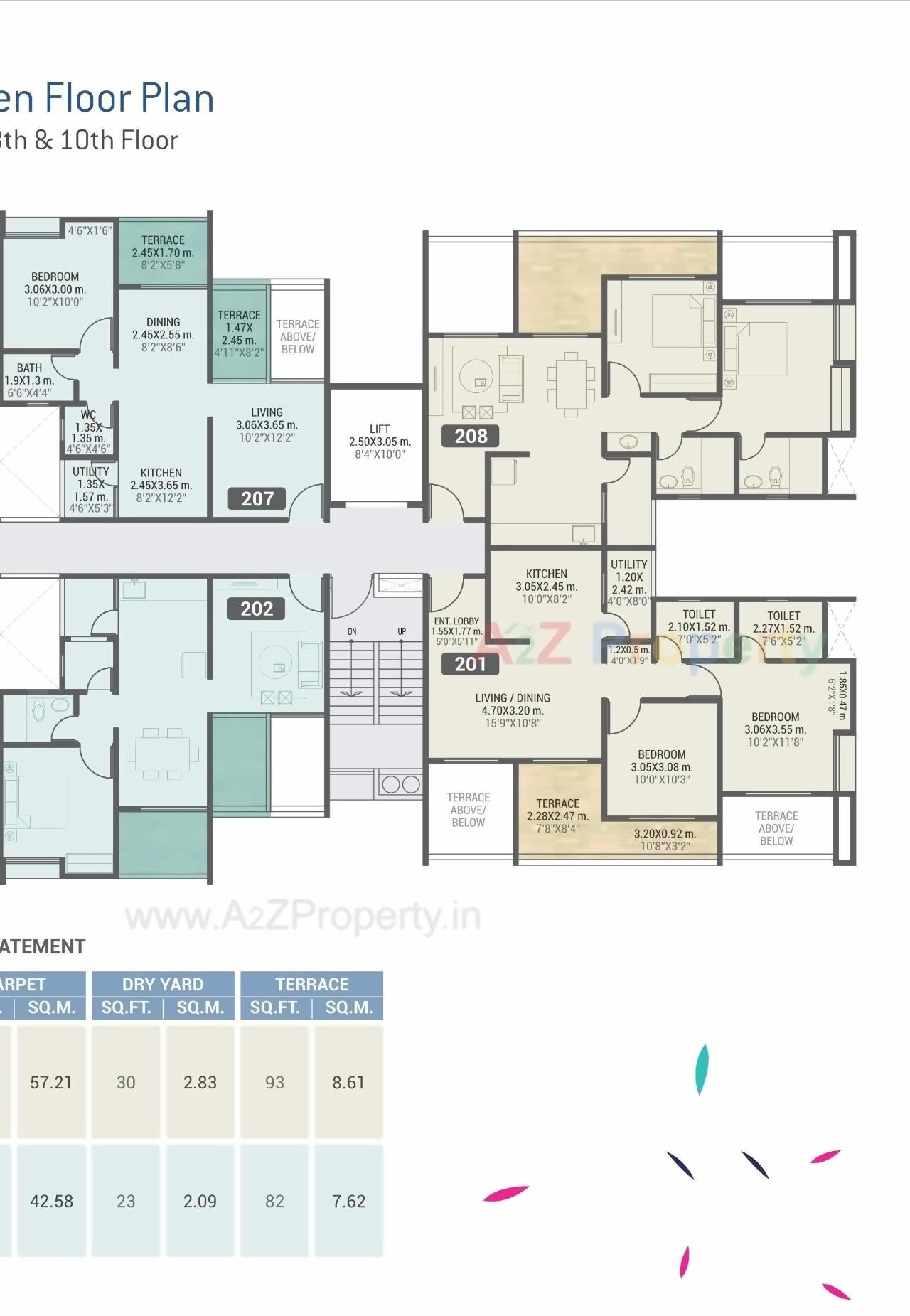 Layout of real estate project Urban Rise located at Pisoli, Pune, Maharashtra