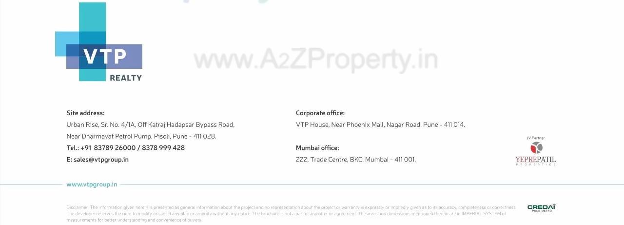  of real estate project Urban Rise located at Pisoli, Pune, Maharashtra