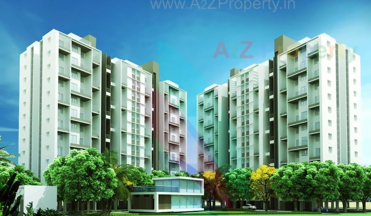 3D Elevation of real estate project Urban Rise located at Pisoli, Pune, Maharashtra