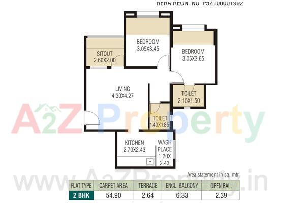 Baramati Floorplan 1 of real estate project Urbangram Baramati located at Jalochi, Pune, Maharashtra