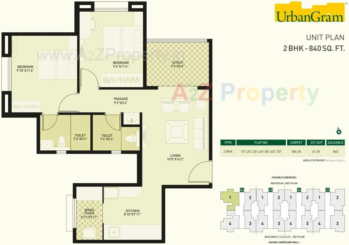 Layout of real estate project Urbangram Baramati located at Jalochi, Pune, Maharashtra