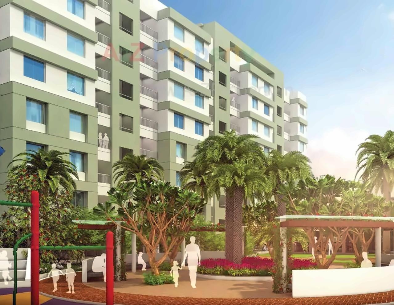 3D Elevation of real estate project Urbangram Baramati located at Jalochi, Pune, Maharashtra