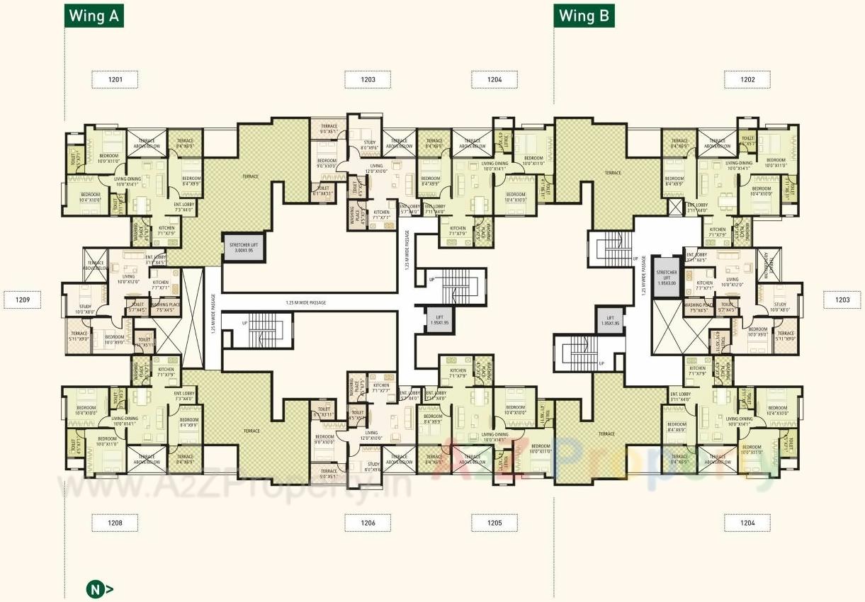 Layout of real estate project Urbangram Kondhwe Dhawde located at Kondhve-dhawade, Pune, Maharashtra